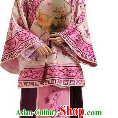 Chinese Qing Dynasty Manchu Lady Historical Costume Ancient Nobility Lady Clothing for Women