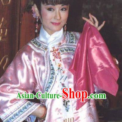 Chinese Ancient Qing Dynasty Young Empress Dowager Cixi Embroidered Manchu Dress Historical Costume for Women