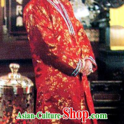 Chinese Ancient Qing Dynasty Nobility Dowager Wang Xifeng Dress Replica Costumes for Women