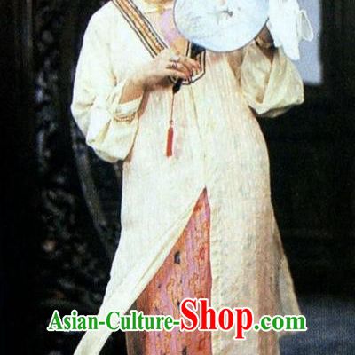 Chinese Ancient Qing Dynasty Dowager Wang Xifeng Dress Replica Costumes for Women