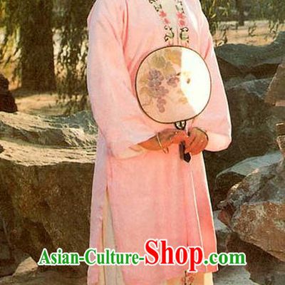 Chinese A Dream in Red Mansions Ancient Servant Girl Yuanyang Dress Replica Costumes for Women