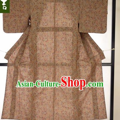 Japanese Ancient Male Kimono Costume Traditional Wafuku Hakama Haori Yukata for Men
