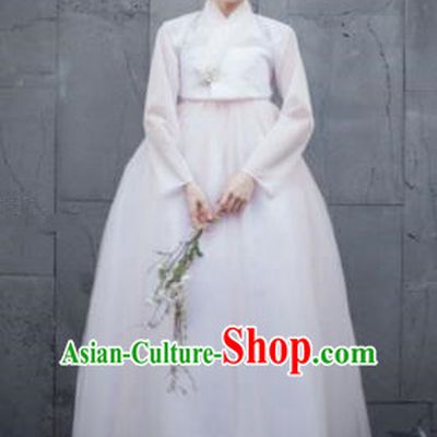 Korean Traditional Handmade Palace Hanbok Dress Fashion Apparel Bride Costumes for Women