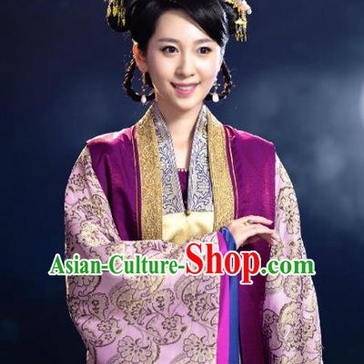 Chinese Ancient Palace Lady Costume Ming Dynasty Princess Consort Ning Embroidered Dress for Women