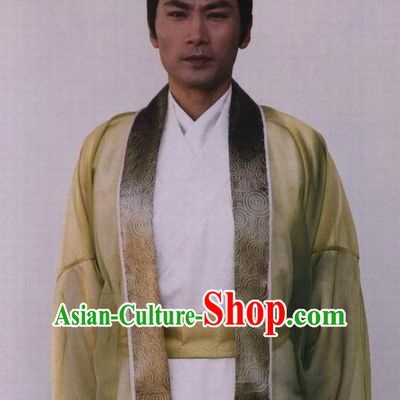 Chinese Ancient Prince Costume Ming Dynasty Royal Highness Ning Zhu Chenhao Clothing for Men