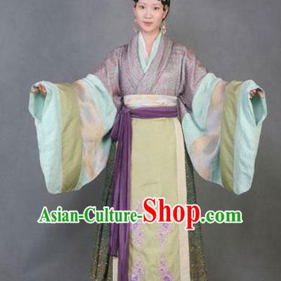 Chinese Ancient A Dream in Red Mansions Character Nobility Lady Shi Xiangyun Costume for Women
