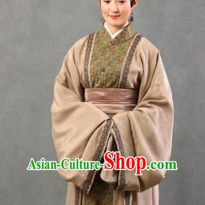 Chinese Ancient A Dream in Red Mansions Character Widow Li Wan Costume for Women