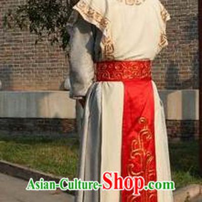 Chinese Ancient Novel Journey to the West White Dragon Horse Costume for Men