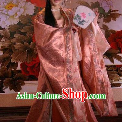 Chinese Ancient Ming Dynasty Imperial Consort of Emperor Zhengde Embroidered Replica Costume for Women