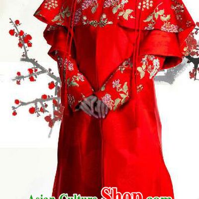 Ancient Chinese Ming Dynasty We Feminist Wedding Replica Costume Aristocrat Lady Clothing for Women