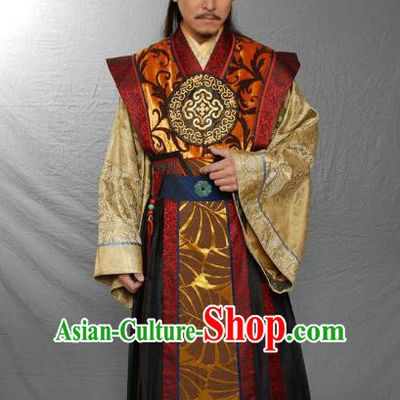 Traditional Chinese Ancient Ming Dynasty Prince Yan Zhu Di Replica Costume for Men