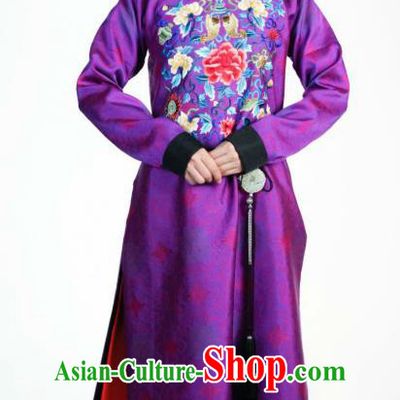 Ancient Chinese Ming Dynasty Historical Costume Female Officials Embroider Replica Costume for Women