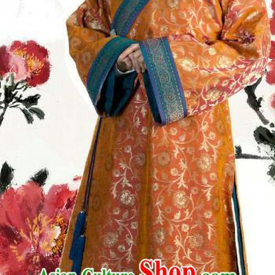 Ancient Chinese Ming Dynasty Historical Costume Dowager Countess Replica Costume for Women