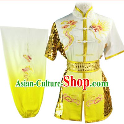 Top Dragon Embroidery Long Fist Southern Fist Best and the Most Professional Kung Fu Clothing Suit