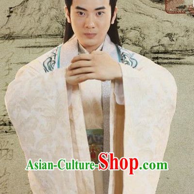 Chinese Ancient Ming Dynasty Prince Zhu Gaosui of Yongle Emperor Replica Costume for Men
