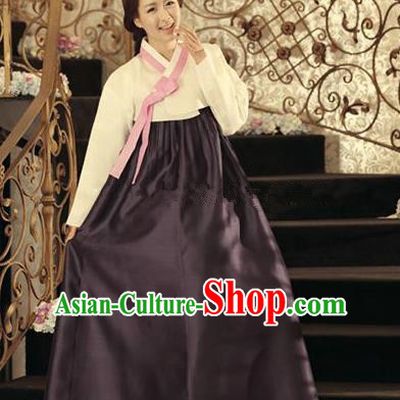 Top Grade Korean Hanbok Traditional Dress Fashion Apparel Costumes for Women