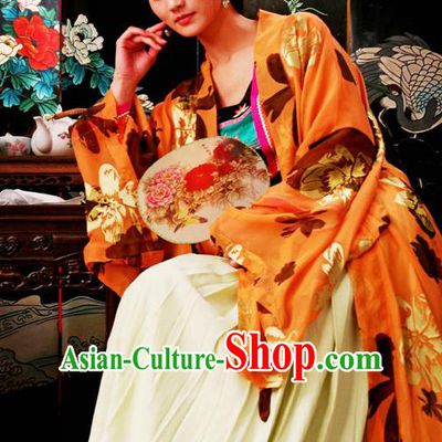 Chinese Classical Novel Dream of the Red Chamber Character Third Sister You Replica Costume for Women