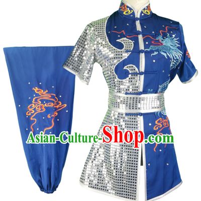 Top Changquan Nanquan Long Fist Southern Fist P Short Sleeves Best and the Most Professional Kung Fu Competition Uniforms Suits