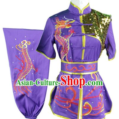 Top Changquan Nanquan Long Fist Southern Fist P Short Sleeves Best and the Most Professional Kung Fu Competition Clothes Contest Suits