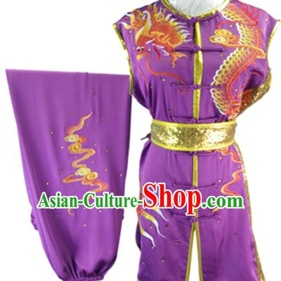 Custom Made Top Nanquan Southern Fist Sleeveless Best and the Most Professional Kung Fu Competition Clothes Contest Suits for Adults Children