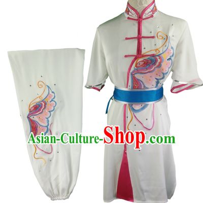 Custom Made Top Mulan Kung Fu Jacket Kung Fu Shirt Kung Fu Suits and Uniforms Chinese Jacket Martial Arts Suits Competition Clothing for Women