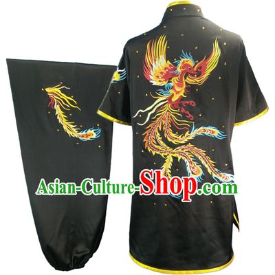Top Changquan Nanquan Long Fist Southern Fist Phoenix Embroidery Best and the Most Professional Kung Fu Martial Arts Clothing Competition Dresses