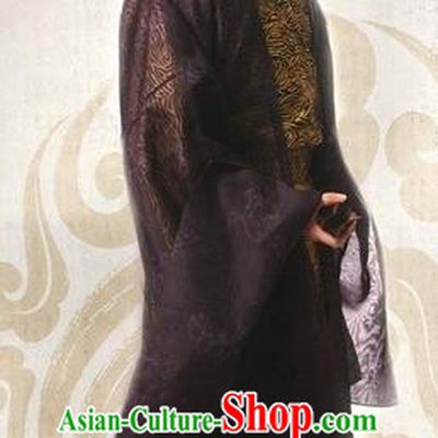 Traditional Chinese Ming Dynasty Ancient Gifted Scholar Zhu Zhishan Costume for Men