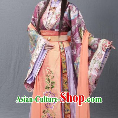 Chinese Ancient Imperial Concubine Wan Costume Ming Dynasty Palace Lady Embroidered Dress for Women