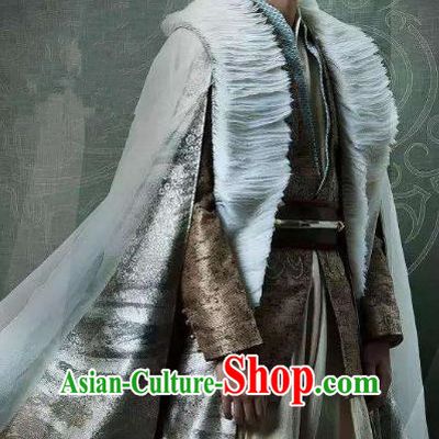 Traditional Chinese Ancient Ming Dynasty Emperor Zhu Qiyu Costume for Men