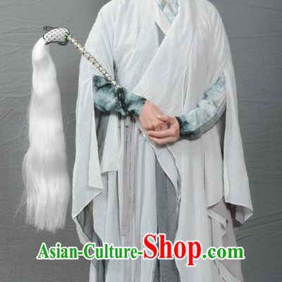 Ancient Chinese Ming Dynasty Swordswoman Taoist Nun Historical Costume for Women