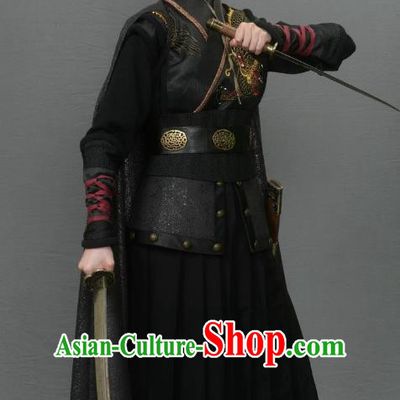 Ancient Chinese Ming Dynasty Swordswoman Dress Detective Historical Costume for Women