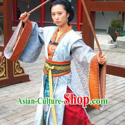 Ancient Chinese Ming Dynasty Imperial Consort of Zhu Youxiao Embroidered Historical Costume for Women