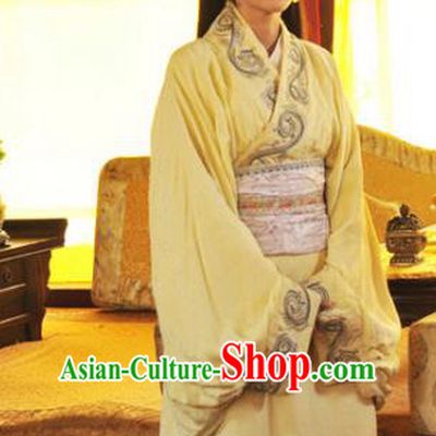Chinese Ancient Ming Dynasty Palace Princess Embroidered Dress Historical Costume for Women
