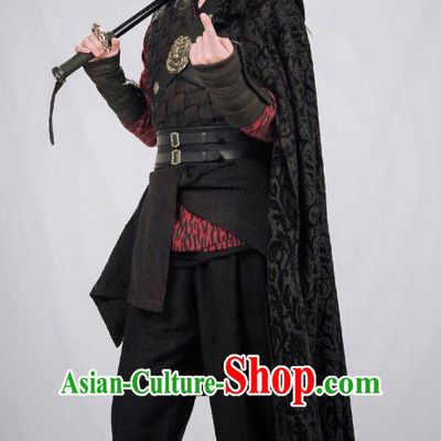 Chinese Ming Dynasty Swordsman Costume Ancient Knight Clothing for Men