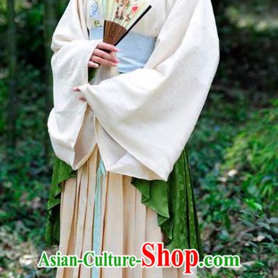 Chinese Ancient Ming Dynasty Courtesan Liu Rushi Historical Costume for Women