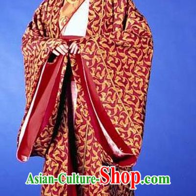 Chinese Ancient Ming Dynasty Princess Changping Embroidered Replica Costume for Women
