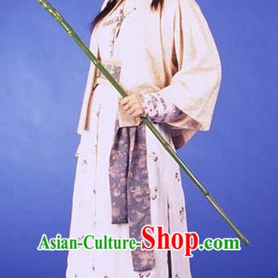 Chinese Ancient Ming Dynasty Princess Changping Swordswoman Replica Costume for Women