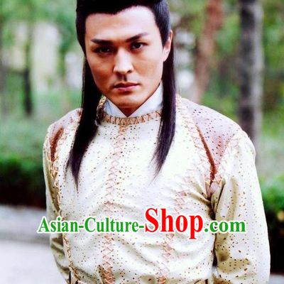 Chinese Ancient Song Dynasty General Yang Xun Replica Costume for Men