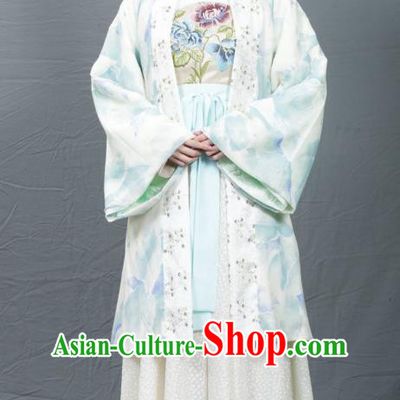 Chinese Ancient Song Dynasty Palace Princess Replica Costume for Women
