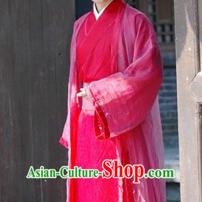 Chinese Ancient Song Dynasty Litterateur Collector Zhao Mingcheng Replica Costume for Men