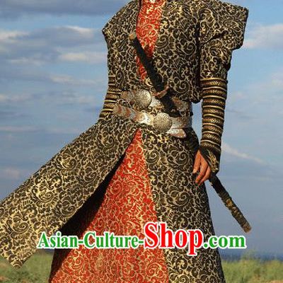 Chinese Ancient Ming Dynasty Swordsman Replica Costume for Men