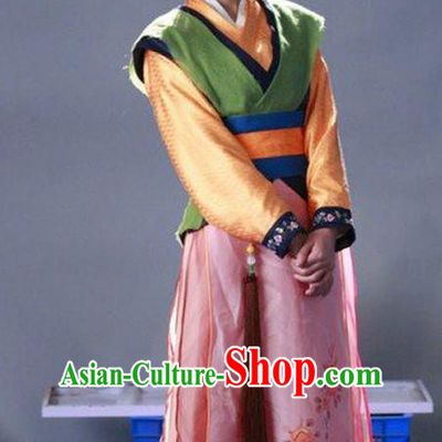 Ancient Chinese Ming Dynasty Swordswoman Replica Costume for Women