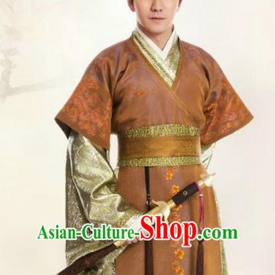 Chinese Ming Dynasty Royal Prince Clothing Ancient Nobility Childe Replica Costume for Men