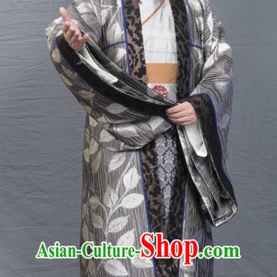 Chinese Song Dynasty Poet Su Tungpo Clothing Ancient Scholar Litterateur Replica Costume for Men