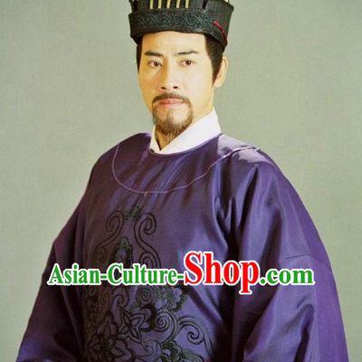 Ancient Chinese Song Dynasty Patriotic General Yang Ye Replica Costume for Men