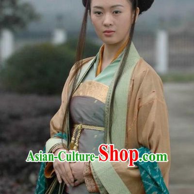 Ancient Chinese Song Dynasty Palace Lady Princess Replica Costume for Women
