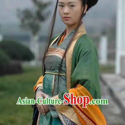 Ancient Chinese Song Dynasty Palace Lady Dress Imperial Consort Pan Replica Costume for Women