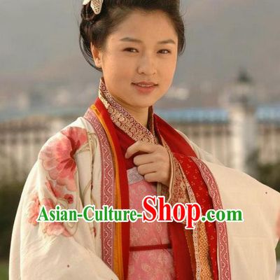 Ancient Chinese Song Dynasty General Yang Five Daughter-in-law Swordswoman Replica Costume for Women