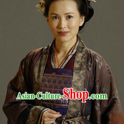 Ancient Chinese Song Dynasty General She Saihua Dowager Countess Replica Costume for Women