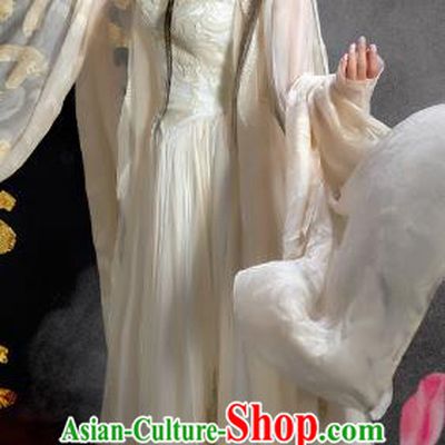 Chinese Ancient Palace Lady Dance Dress Ming Dynasty Imperial Consort Embroidered Replica Costume for Women